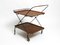 Teak Folding Serving Trolley from Ary Nybro, Sweden, 1960s, Image 20