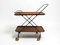 Teak Folding Serving Trolley from Ary Nybro, Sweden, 1960s 2