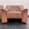 Buffalo Leather DS-44 Lounge Lounge Chairs & Ottoman, Switzerland, 1970s, Set of 3, Image 16