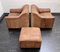 Buffalo Leather DS-44 Lounge Lounge Chairs & Ottoman, Switzerland, 1970s, Set of 3, Image 14