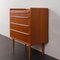 Mid-Century Danish Teak Dresser with Four Drawers, 1960s, Image 10