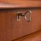 Mid-Century Danish Teak Dresser with Four Drawers, 1960s, Image 8