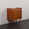 Mid-Century Danish Teak Dresser with Four Drawers, 1960s 3