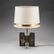 French Cast Bronze Table Lamp, 1970 1