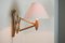 Lampada da parete modello 324 vintage in quercia di Erik Hansen per Le Klint, Immagine 4