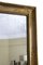 Espejo de pared antiguo grande de manto dorado, década de 1800, Imagen 3