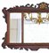 Large Antique Gilt and Mahogany Wall Mirror, 1890s, Image 4