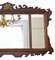 Large Antique Gilt and Mahogany Wall Mirror, 1890s, Image 3