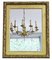Large Antique Gilt Overmantle Wall Mirror 1