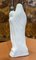 Weiße Saint Mary Figur aus Steingut, 1900er 7