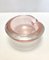 Vintage Peach Pink Murano Glass Ashtray with Gold Leaf attributed to Alfredo Barbini, Italy, 1950s 8