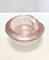 Vintage Peach Pink Murano Glass Ashtray with Gold Leaf attributed to Alfredo Barbini, Italy, 1950s, Image 8