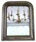 Small Antique Gilt Overmantle Wall Mirror, 1800s 1