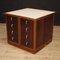 French Chest of Drawers in Beech and Mahogany, 1960s 10