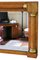 Antique Birds Eye Maple Overmantle Wall Mirror, Image 3