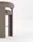 Cassette Bar Chair in Bouclé Brown by Alter Ego, Image 2