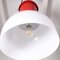 Kleine rote Deckenlampe von Roberto Menghi Fontana Arte 4