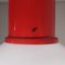 Lámpara de techo pequeña en rojo de Roberto Menghi Fontana Arte, Imagen 2