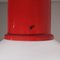 Small Red Ceiling Lamp by Roberto Menghi Fontana Arte 2