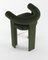 Cassette Bar Chair in Bouclé Green by Alter Ego, Image 4
