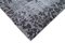 Tappeto grigio fatto a mano in lana sovratinto, anni '60, Immagine 4