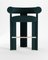 Cassette Bar Chair in Bouclé Night Blue by Alter Ego 1