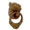 Aldaba antigua de bronce con forma de león, Imagen 3