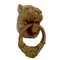 Heurtoir de Porte Lion Antique en Bronze 3