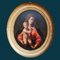 Französischer Schulkünstler, Madonna mit Kind, Öl auf Leinwand, 1800er, gerahmt 6