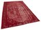 Tapis Vintage RedHand en Laine Over-Dyed, 1960s 3