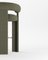 Collector Modern Fully Upholstered Cassette Bar Chair in Bouclé Olive by Alter Ego 2