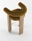 Collector Modern Cassette Bar Chair in Bouclé Mustard by Alter Ego 3