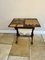 Antique Victorian Burr Walnut Inlaid Floral Marquetry Games Table, 1850 11