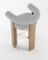 Collector Modern Cassette Bar Chair in Bouclé White by Alter Ego 2