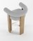 Collector Modern Cassette Bar Chair in Bouclé White by Alter Ego, Image 2