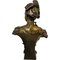 Alfred Jean Foretay, Art Nouveau Bust, 1900, Bronze, Image 11