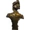 Alfred Jean Foretay, Jugendstil Büste, 1900, Bronze 11