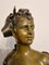 Alfred Jean Foretay, Art Nouveau Bust, 1900, Bronze, Image 3