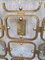 Double Bed in Brass with Lacquered Tiles by Osvaldo Borsani for Tecno Varedo, 1950s 5