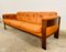 Mid-Century Scandinavian Rosewood and Leather Sofa, 1960s 10
