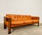 Mid-Century Scandinavian Rosewood and Leather Sofa, 1960s, Image 13