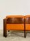 Mid-Century Scandinavian Rosewood and Leather Sofa, 1960s, Image 5