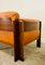 Mid-Century Scandinavian Rosewood and Leather Sofa, 1960s 2