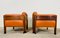 Vintage Scandinavian Rosewood and Leather Lounge Chairs, 1960s, Set of 2 19