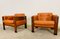 Vintage Scandinavian Rosewood and Leather Lounge Chairs, 1960s, Set of 2, Image 25