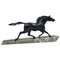 Gonez, Art Deco Galloping Horse, 1920s, Metal Sculpture, Image 1