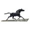 Gonez, Art Deco Galoppierendes Pferd, 1920er, Metallskulptur 2