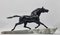 Gonez, Art Deco Galloping Horse, 1920s, Metal Sculpture 9