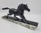 Gonez, Art Deco Galloping Horse, 1920s, Metal Sculpture 8