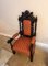 Antique Carved Oak Chairs, 1880, Set of 2, Image 3